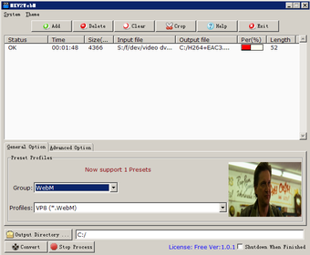Imagen 0 para MKV2WebM