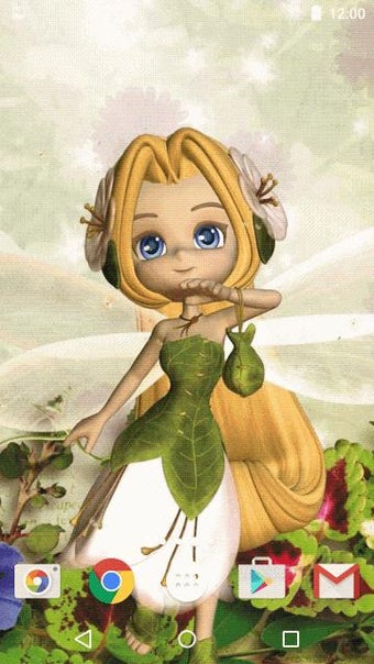 Imagen 2 para Fairy Live Wallpaper