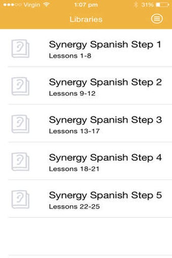 Image 0 for Synergy Spanish