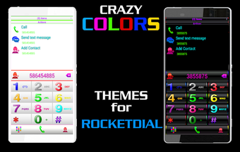 Imagen 1 para Theme RocketDial Black Cr…
