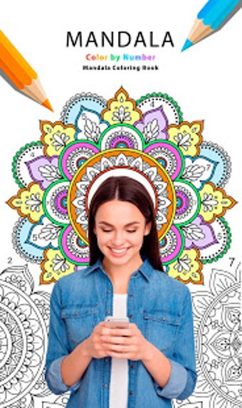 Image 3 for Mandala Color by Number -…
