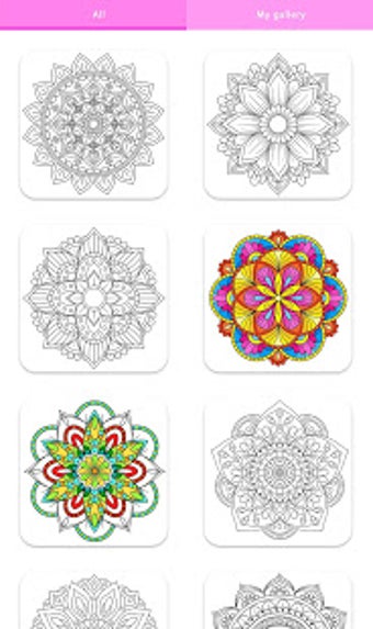 Image 0 for Mandala Color by Number -…