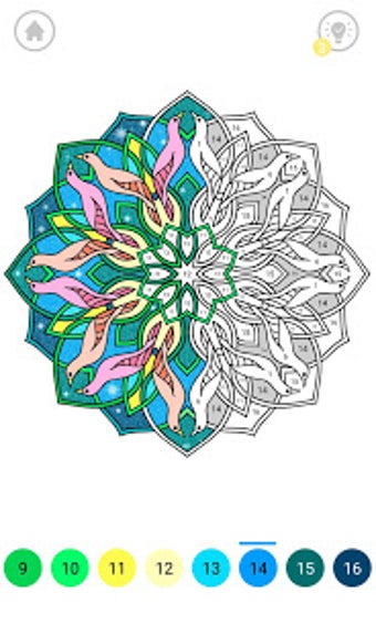 Image 2 for Mandala Color by Number -…