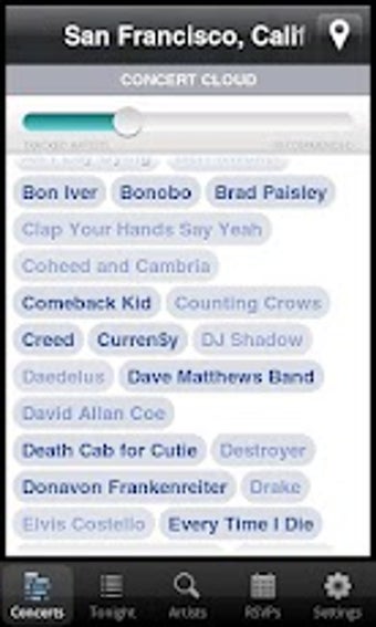 Image 1 for Bandsintown Concerts