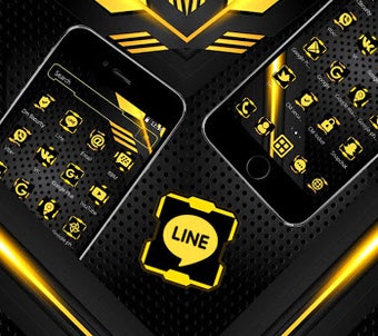 Imagen 1 para Dark Black Yellow Launche…
