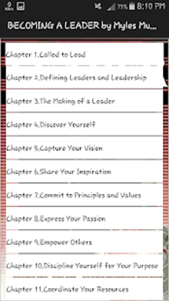 Image 1 for Becoming A Leader by Myle…