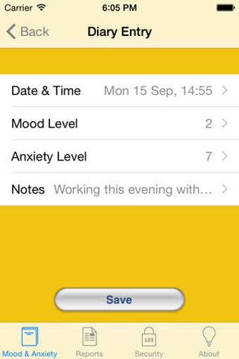 Imagen 0 para Mood & Anxiety Diary