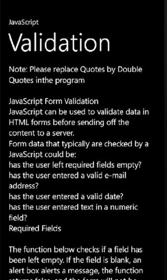 Imagen 1 para Javascript for Windows 10