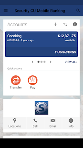 Image 0 for Security CU Mobile Bankin…