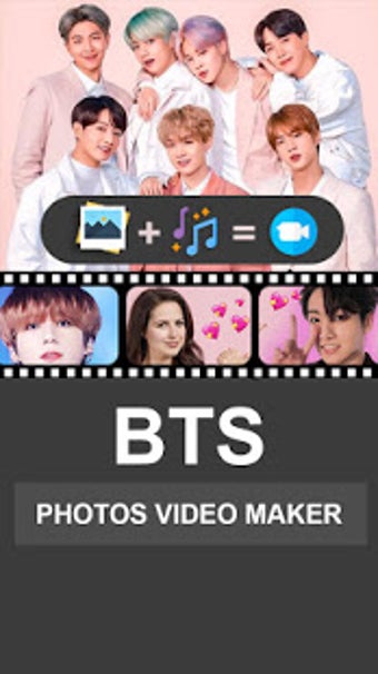Image 1 for Bts Video Maker: Photo Sl…