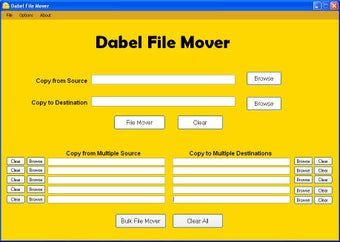 Image 0 for Dabel File Mover