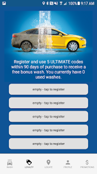 Imagen 1 para Shell Car Wash App