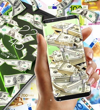 Image 0 for Falling money live wallpa…