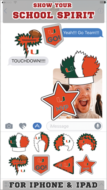 Image 0 for Miami Hurricanes Stickers…