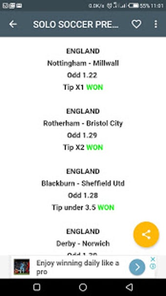Image 0 for SOLO SOCCER PREDICTIONS