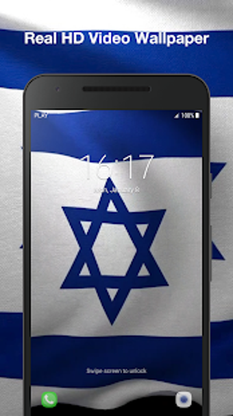 Image 2 for 3D Israel Flag Live Wallp…