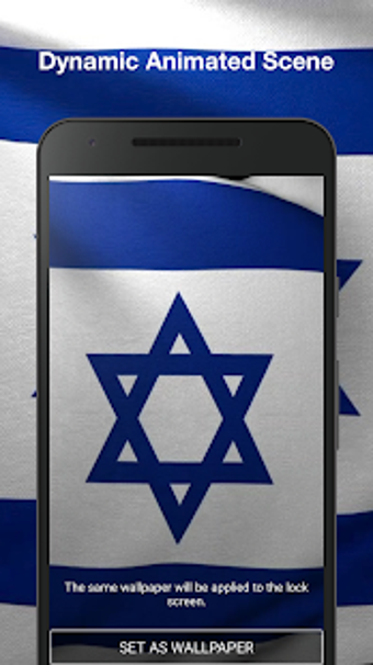 Image 0 for 3D Israel Flag Live Wallp…