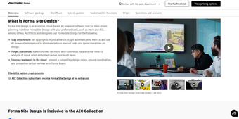 Image 0 for Autodesk Forma Site Desig…