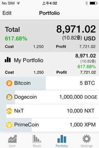 Image 0 for Coin Ticker - Bitcoin, al…