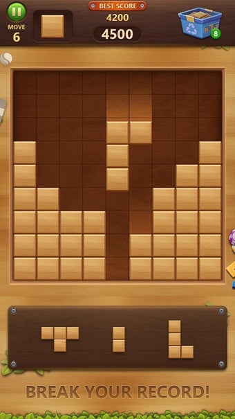 Imagen 3 para Wood Block Puzzle Classic