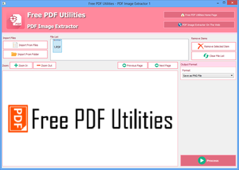 Imagen 0 para PDF Image Extractor