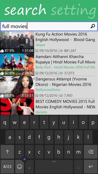 Imagen 0 para MovieTube HD for Windows …