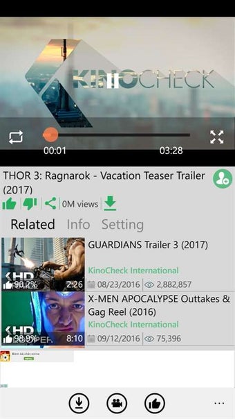 Imagen 1 para MovieTube HD for Windows …