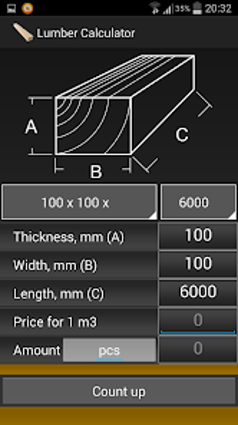 Image 0 for Calculator Lumber  Timber