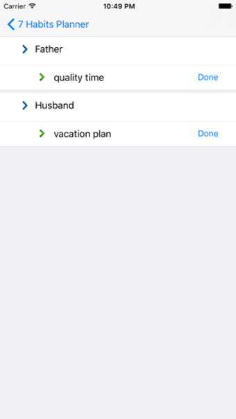 Image 1 for 7 Habits Planner