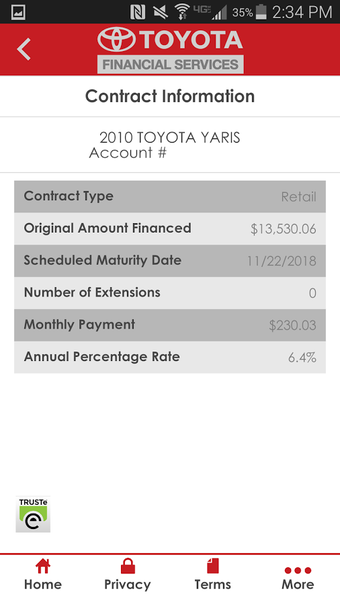 Image 5 for myTFS - Toyota Financial