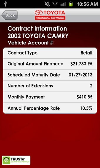 Image 6 for myTFS - Toyota Financial