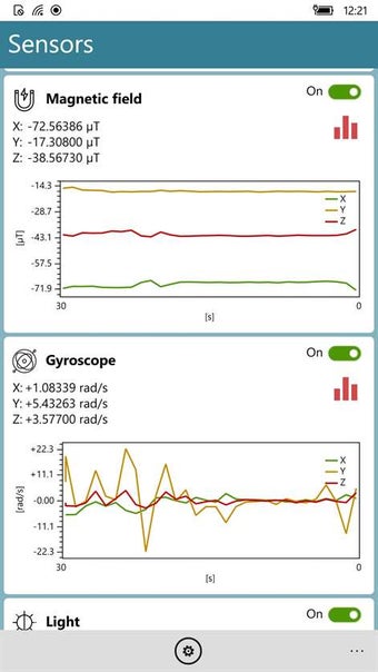 Imagen 1 para Sensors Test for Windows …
