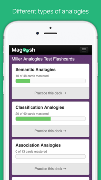 Image 1 for Miller Analogies Test Pra…