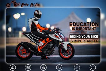 Imagen 1 para Racing Bike Photo Editor:…