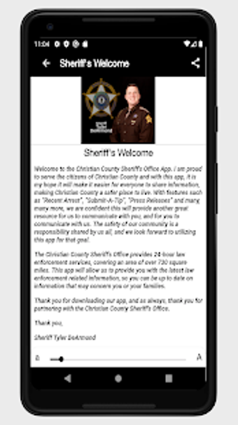 Image 0 for Christian County Sheriff …