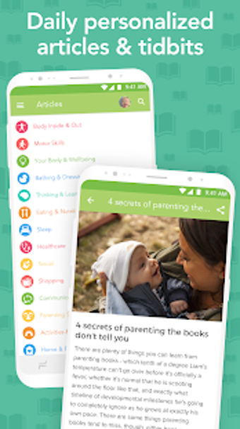 Imagen 1 para Ovia Parenting: Baby Trac…