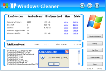 Image 0 for XP Windows Cleaner