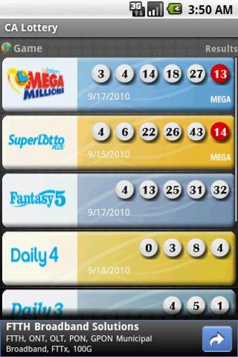 Imagen 3 para California Lottery Result…
