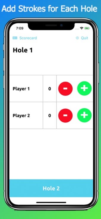 Image 2 for Golf Scorecard Score Keep…