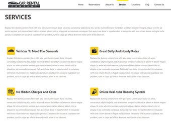 Imagen 8 para VEVS: Car Rental Website