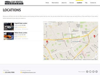 Imagen 3 para VEVS: Car Rental Website