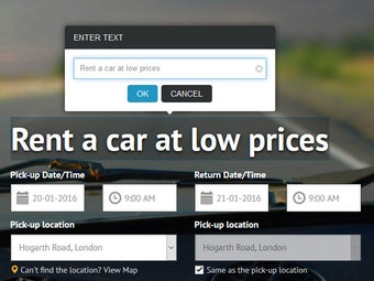 Imagen 1 para VEVS: Car Rental Website