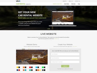 Imagen 5 para VEVS: Car Rental Website
