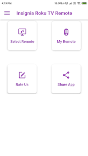 Imagen 1 para Remote for Insignia Roku …