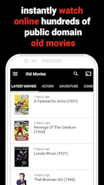 Image 0 for Old Movies - Free Classic…