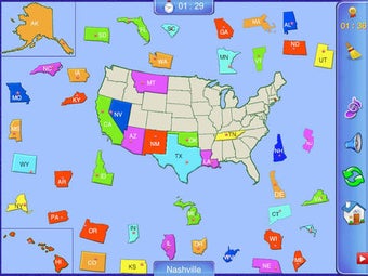 Imagen 0 para United States Puzzle Map