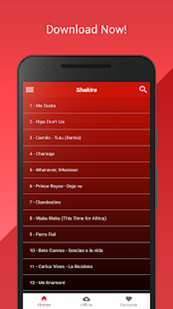 Image 1 for Shakira With 100 Songs