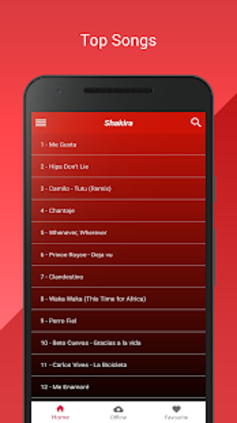 Image 0 for Shakira With 100 Songs