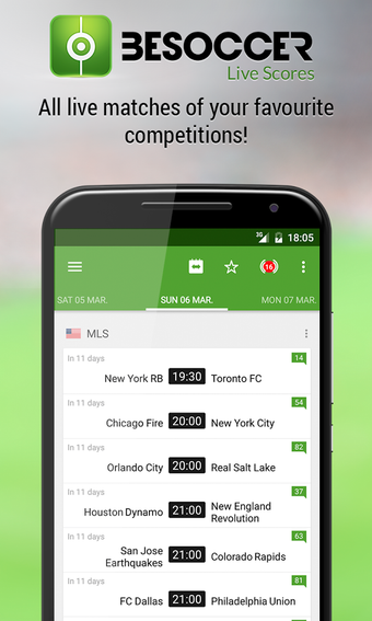 Imagen 3 para BeSoccer - Soccer Live Sc…