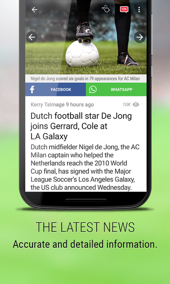 BeSoccer - Soccer Live Score For Android - Free Download And Software ...